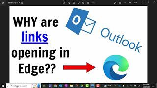 How to Make Microsoft Outlook Open Links with Chrome Instead of Edge [upl. by Enetsirk]