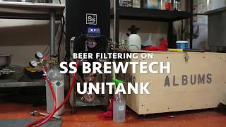 Ss BrewTech UniTank Filtering and Kegging [upl. by Dreyer]