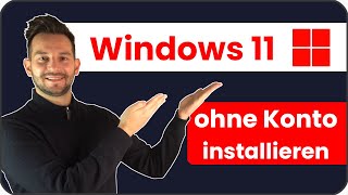 Windows 11 ohne Microsoft Konto installieren  Windows 11 ohne Internet installieren [upl. by Lerim]