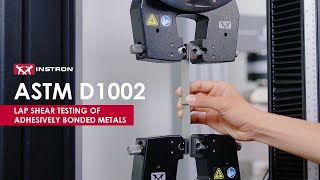 ASTM D1002  Lap Shear Testing of Adhesively Bonded Metals [upl. by Adlesirc]