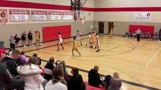 8th Grade Basketball  Bellefontaine vs Northridge Middle School 1102022 [upl. by Attevad]