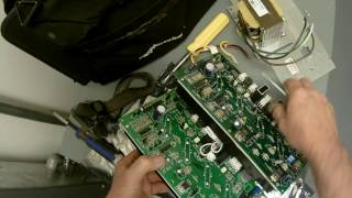 Replacing a 4100 100Watt Amp part1 [upl. by Primavera10]