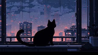 Rainy day in 1980s 🌧 lofi hip hop radio 🐾 Relaxsleephealing  Lofi Hip Hop  Chill Mix [upl. by Naelopan569]