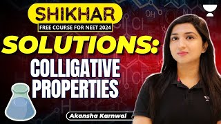 Solutions  Colligative Properties  NEET 2024  Akansha Karnwal [upl. by Pan333]