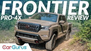 2023 Nissan Frontier PRO4X Review [upl. by Enrol87]