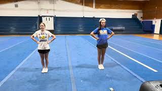 Little Pirate Cheer Camp Dance 2024 [upl. by Anaitsirc585]