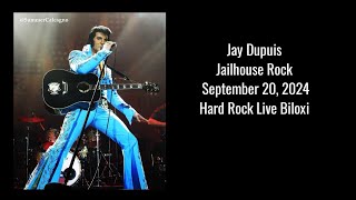 Jay Dupuis Elvis Tribute Artist  Jailhouse Rock  September 20 2024 [upl. by Arliene]