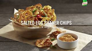 Salted Egg Chips Recipe Video [upl. by Satsoc599]