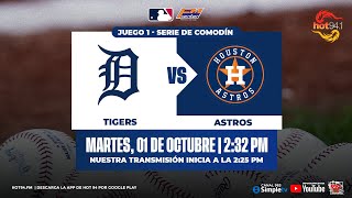 GRANDES LIGAS EN VIVO 01102024  TIGRES DETROIT VS ASTROS DE HOUSTON ⚾ [upl. by Adnor]