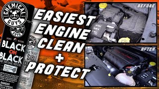 FILTHY Engine Bay Gets Its First Clean EVER  Chemical Guys [upl. by Assirrak]