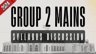 TNPSC GROUP 2  2024  MAINS  FOUNDATION CLASS  SYLLABUS DISCUSSION tnpsc group2 mains [upl. by Myrtie918]