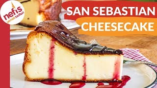 SON ZAMANLARIN MEŞHUR TATLISI 🤩San Sebastian Cheesecake Tarifi [upl. by Anen428]