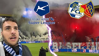 FC LUZERN V FC BASEL  😱🔥 SPIEL UNTERBRUCH DUCH PROTEST DER FANS I Stadion Vlog xKiko [upl. by Akienaj]