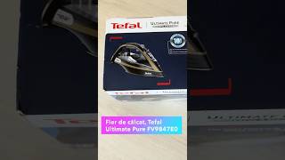 Fier de calcat Tefal Ultimate Pure FV9847E0 [upl. by Yentroc]