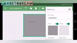 Planner 5D tutorial  wall settings [upl. by Hannaoj]