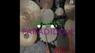 Drummer Tobias Gebb Demonstrates Double Paradiddle Variations [upl. by Lepine857]