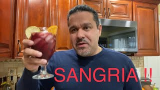 How to make Sangria  Tradicional y Autentica [upl. by Llirrem]