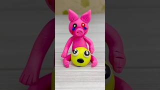 I Made Pink piggy 🐷 with lime rainbow friend lookie 🌈roblox piggy rainbowfriends robloxpiggy [upl. by Ellenig745]