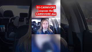 Sarah the EXCARNIVORE exposes the CARNIVORE diet carnivore carnivorediet [upl. by Asia]