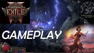 Path of Exile 2 SparkLightning Warp Sorceress Gameplay amp Rambling [upl. by Annhoj224]