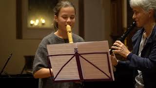 GB Sammartini  Sonata 2 AllegroAdagioAllegro performed by Xenia Stilund Nielsen [upl. by Ritchie]