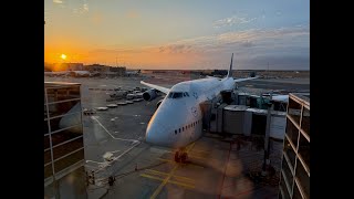 Lufthansa Boeing 747 Singapore to Frankfurt [upl. by Riccio]