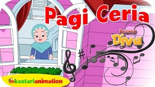 PAGI CERIA  Lagu Anak Indonesia  HD  Kastari Animation Official [upl. by Haelhsa]