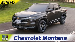 Chevrolet Montana 2023🛻 Un Tracker convertido en pick up🔥 Car Motor [upl. by Ibur559]