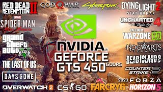 GeForce GTS 450 in 2023  Test in 40 Games [upl. by Anirpas]