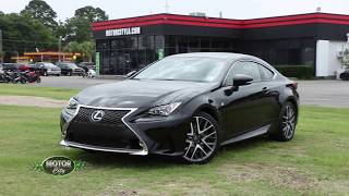 2015 Lexus RC 350 F SPORT Test Drive and Review [upl. by Kram53]