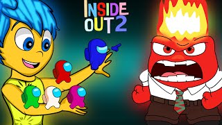 어몽어스 VS Inside Out 2  AMONG US ANIMATION [upl. by Cherlyn]