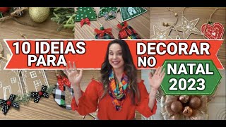 DIY IDEIAS FÁCEIS DE FAZER PARA DECORA NO NATAL [upl. by Brianne258]