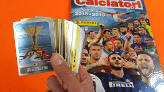 SECONDO ALBUM CALCIATORI PANINI 201819 COMPLETATO [upl. by Aciraa]