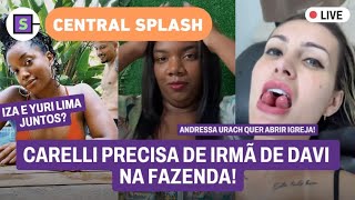 🔴 ExBBB no Onlyfans  Raquel Brito na FAZENDA Andressa Urach REAGE a preço  Iza e YURI  AO VIVO [upl. by Athenian71]