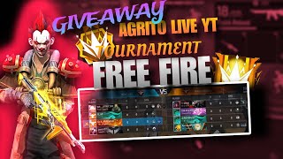 FREE FIRE BATTLE ROYAL DIAMOND GIVEAWAY CUSTOM ROOMS GIVEWAY TOURNAMENT FREE [upl. by Somar]