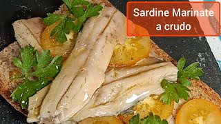 Come fare le Sardine Marinate a crudo [upl. by Rohclem]