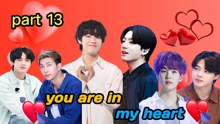 you are in my heart ❤️ taekookyoonminnamjin love story  part 13 hindi dubbed btsrainbowbtsot7 [upl. by Yseulte]