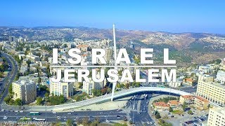 Jerusalem  the capital of Israel aerial drone video  ירושלים מהרחפן [upl. by Glanti596]