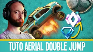 TUTO aérienne double jump être premier sur la balle  Road to Champion Rocket League fr [upl. by Ciredor235]