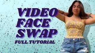 Video Face Swap Full Tutorial 2022 [upl. by Konikow]