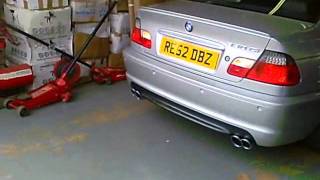 bmw 330ci gets custom dual exit exhaust from styledynamics  styledynamix [upl. by Llechtim412]