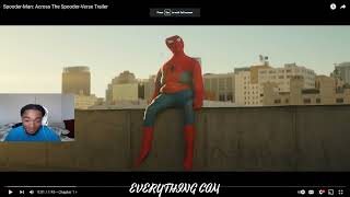 THEY SO WRONG  SpooderMan Across The SpooderVerse Trailer REACTION [upl. by Natalee]