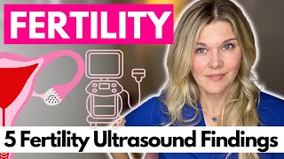 Five Fertility Ultrasound Findings What Does Your Doctor Mean Should You Be Concerned [upl. by Teuton]