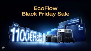 EcoFlow Black Friday 😊👍 Super Rabatte und Powerstation Zubehör für 990€ [upl. by Maegan]