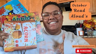 October Read Alouds  Homeschool  Elementary Reading [upl. by Peer]