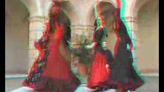 Flamenco 3D anaglyph [upl. by Acirdna]