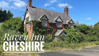 Abandoned “haunted” Raven Inn  Cheshire [upl. by Eninaej]