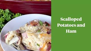 Scalloped Potatoes and Ham [upl. by Eul]