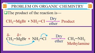 SEV NO – 89 What is the product of the reaction between Grignard reagent CH3MgBr and NH2Cl [upl. by Glass580]