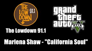 GTA V GTA 5  The Lowdown 911  Marlena Shaw  quotCalifornia Soulquot [upl. by Demetrius]